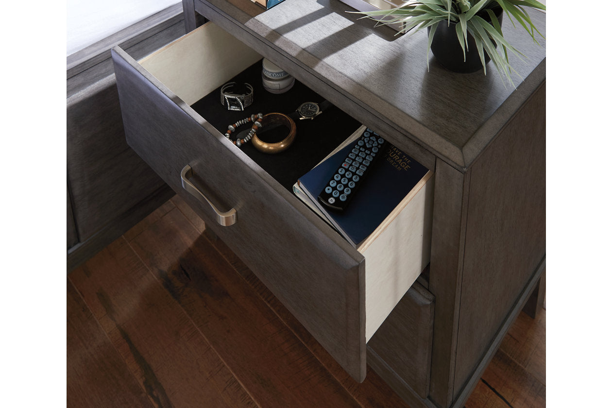 Caitbrook Gray Nightstand - B476-92 - Bien Home Furniture & Electronics