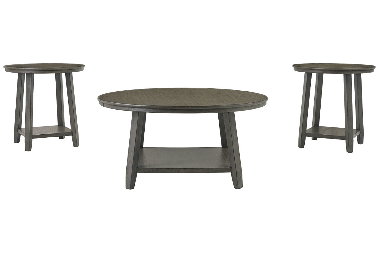 Caitbrook Gray Table, Set of 3 - T188-13 - Bien Home Furniture & Electronics