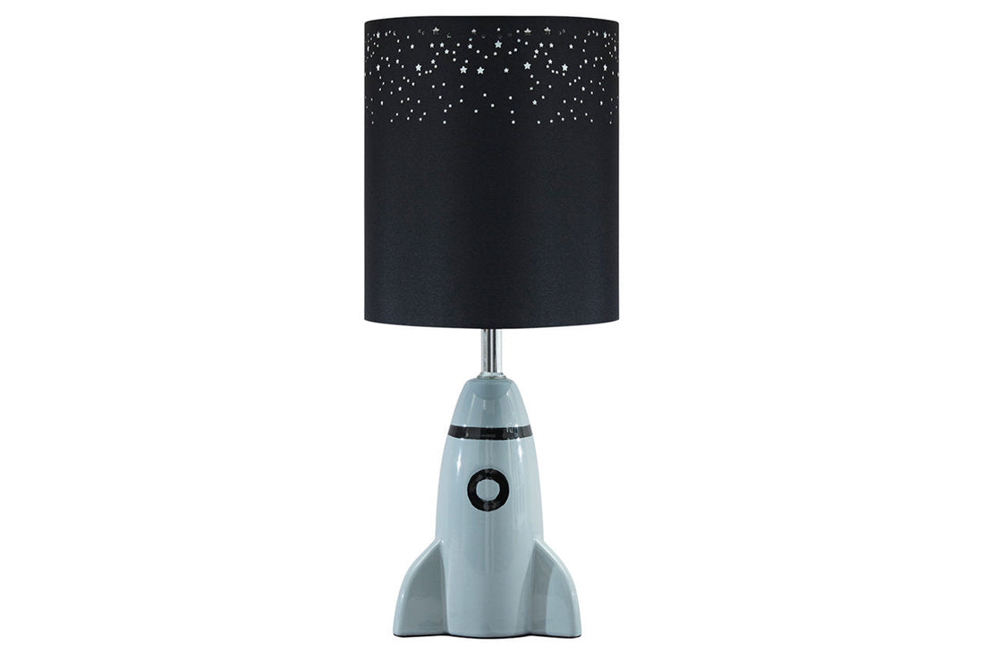 Cale Gray/Black Table Lamp - L857674 - Bien Home Furniture &amp; Electronics