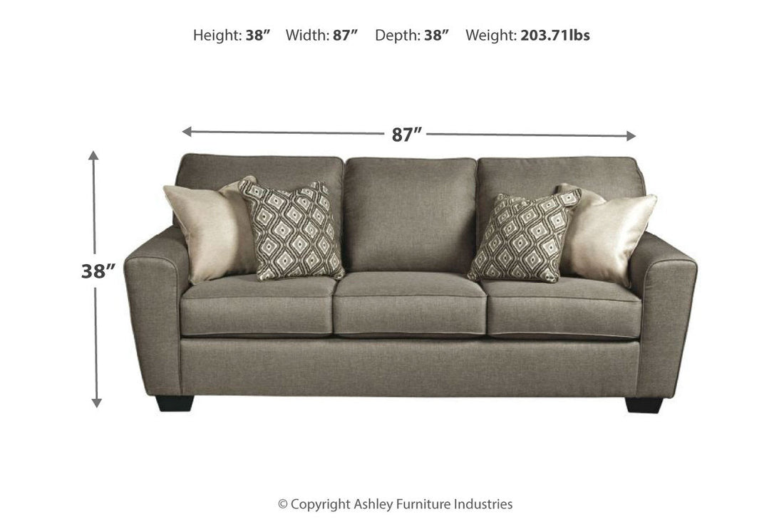 Calicho Cashmere Queen Sofa Sleeper - 9120239 - Bien Home Furniture &amp; Electronics