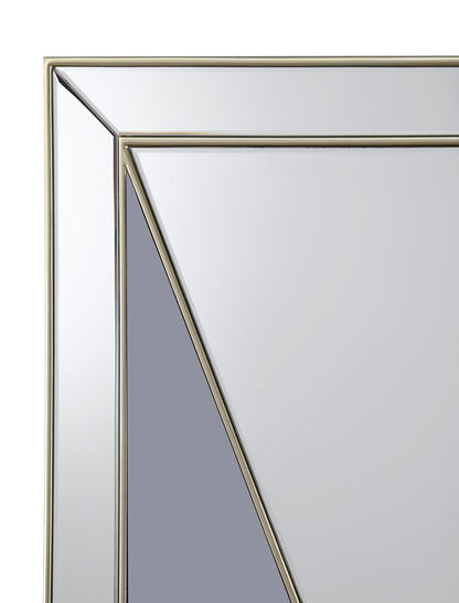 Calixte Rectangular Wall Mirror Champagne/Gray - 962909 - Bien Home Furniture &amp; Electronics