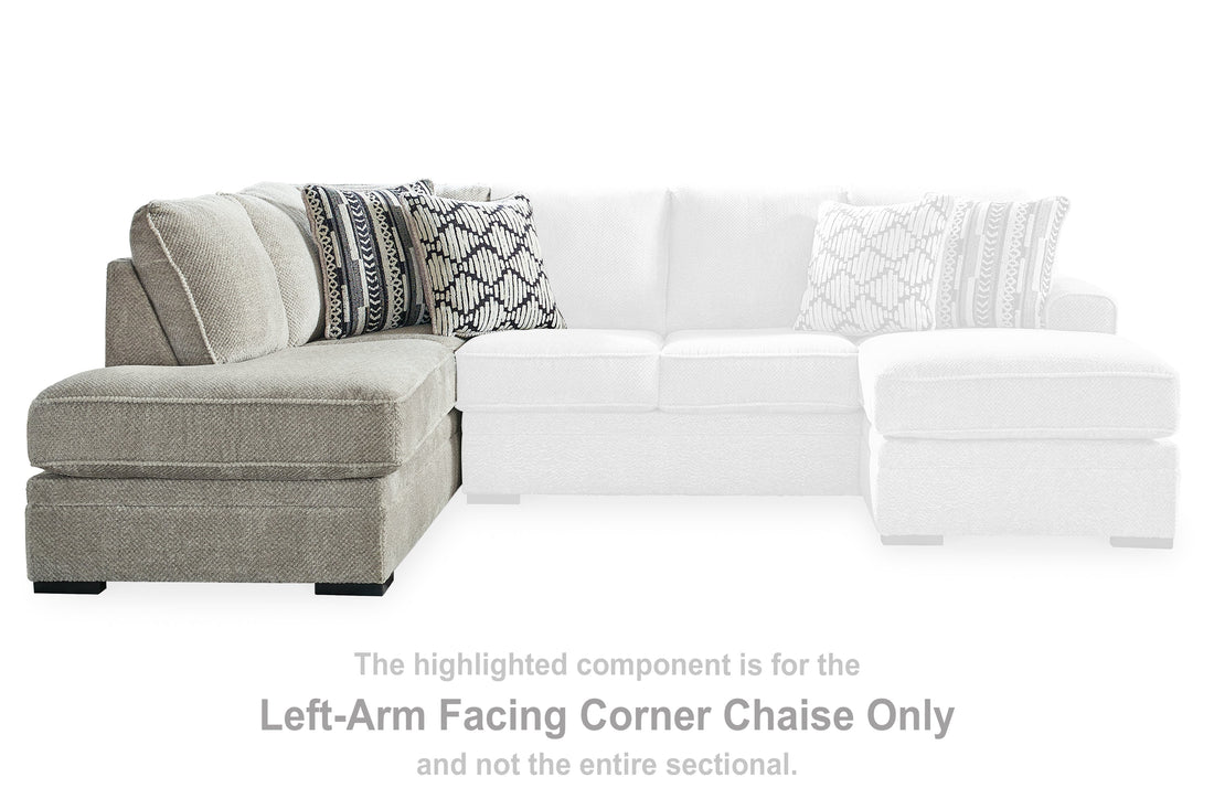 Calnita Sisal Left-Arm Facing Corner Chaise - 2050216 - Bien Home Furniture & Electronics