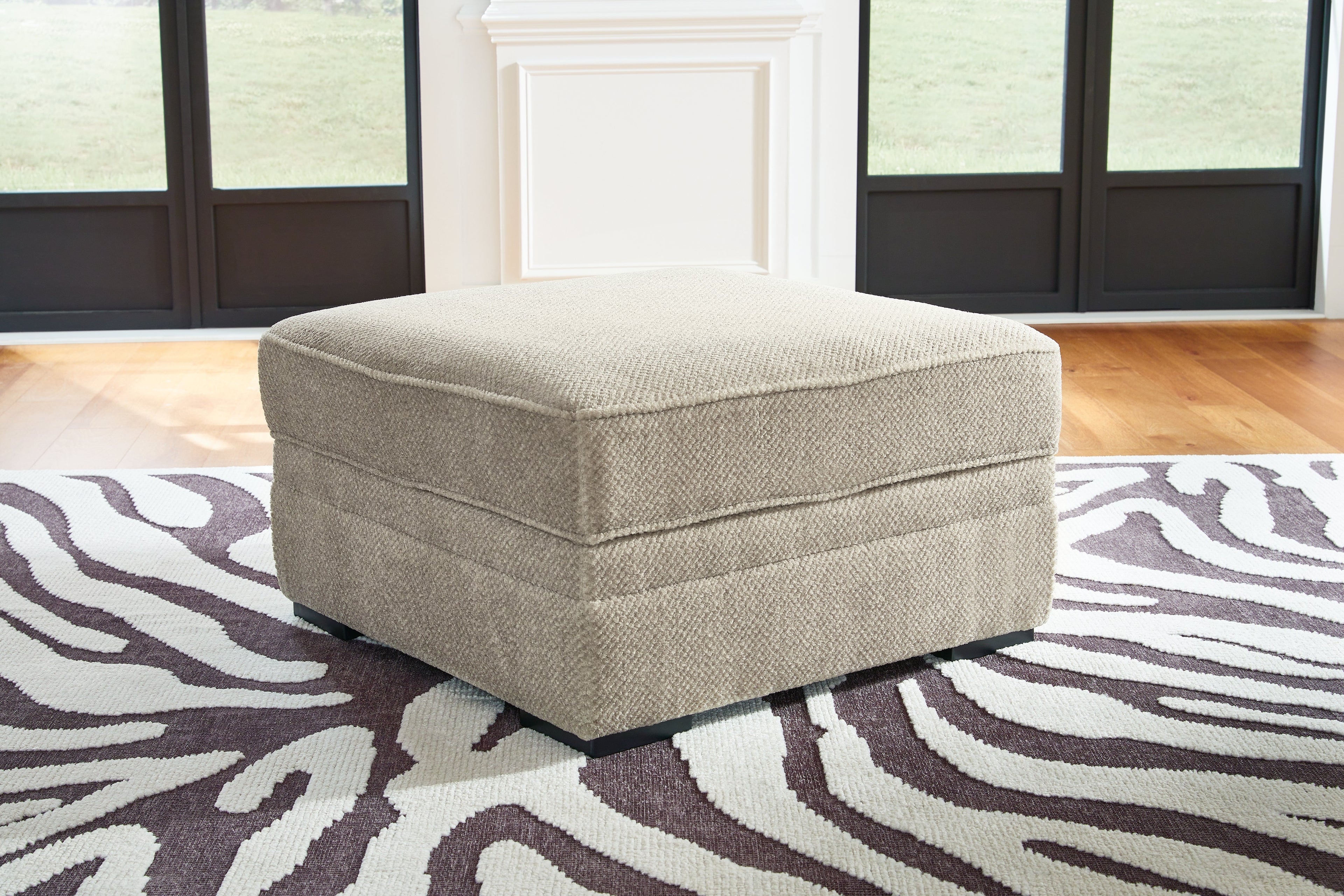 Calnita Sisal Ottoman With Storage - 2050211 - Bien Home Furniture & Electronics