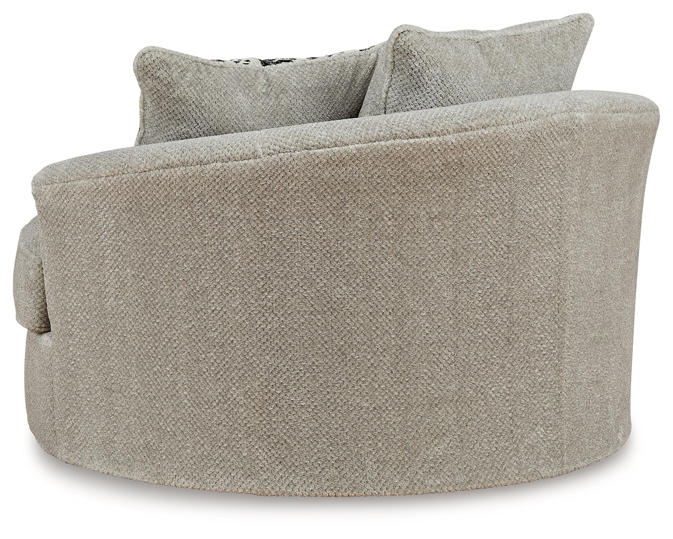 Calnita Sisal Oversized Swivel Accent Chair - 2050221 - Bien Home Furniture & Electronics