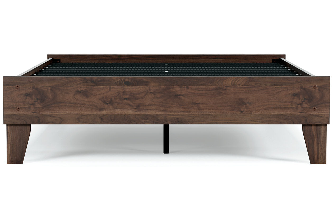 Calverson Mocha Full Platform Bed - EB3660-112 - Bien Home Furniture & Electronics