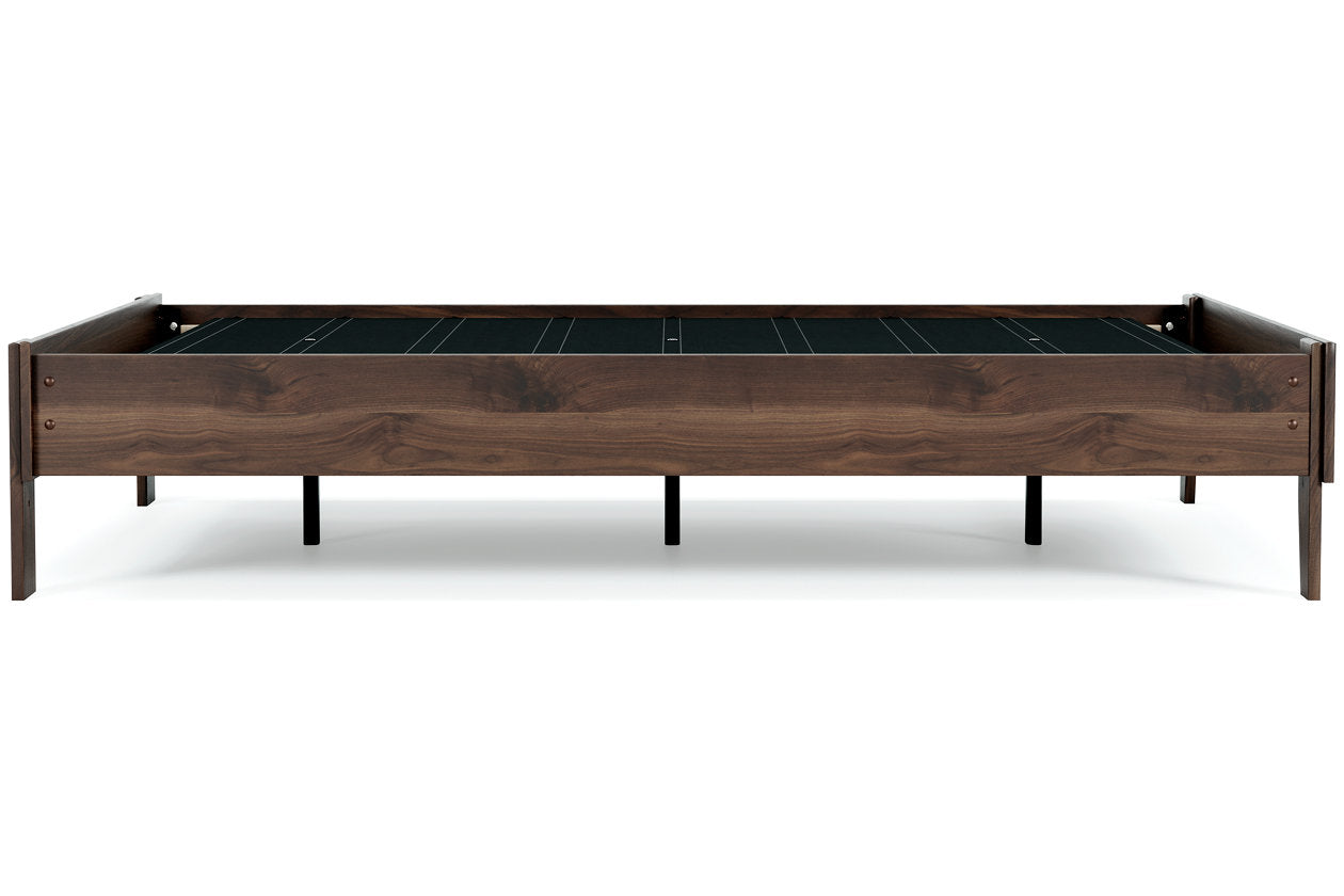 Calverson Mocha Full Platform Bed - EB3660-112 - Bien Home Furniture & Electronics