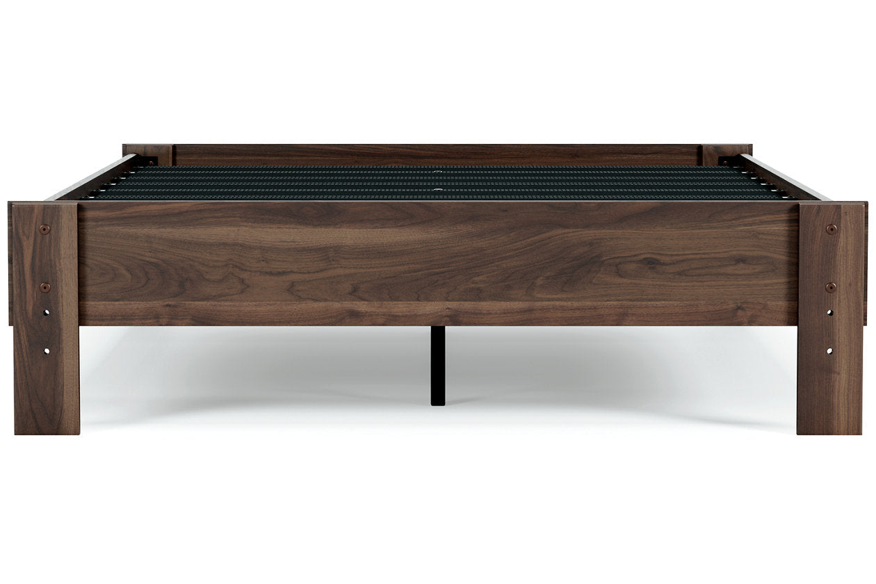 Calverson Mocha Full Platform Bed - EB3660-112 - Bien Home Furniture & Electronics