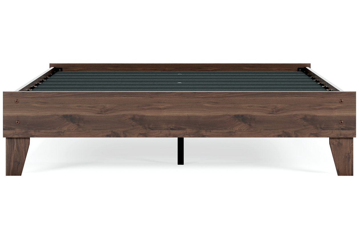 Calverson Mocha Queen Platform Bed - EB3660-113 - Bien Home Furniture & Electronics