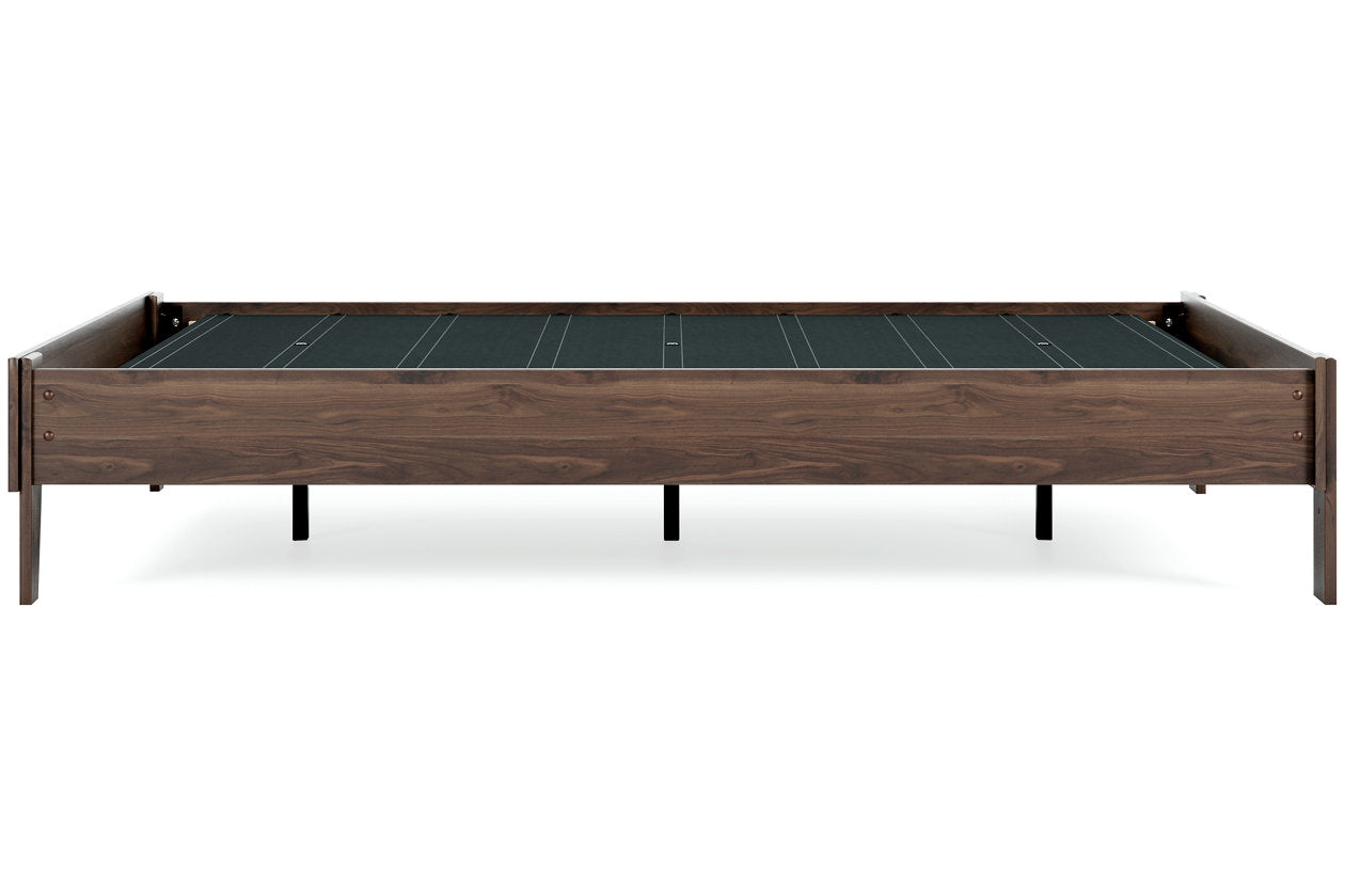 Calverson Mocha Queen Platform Bed - EB3660-113 - Bien Home Furniture & Electronics