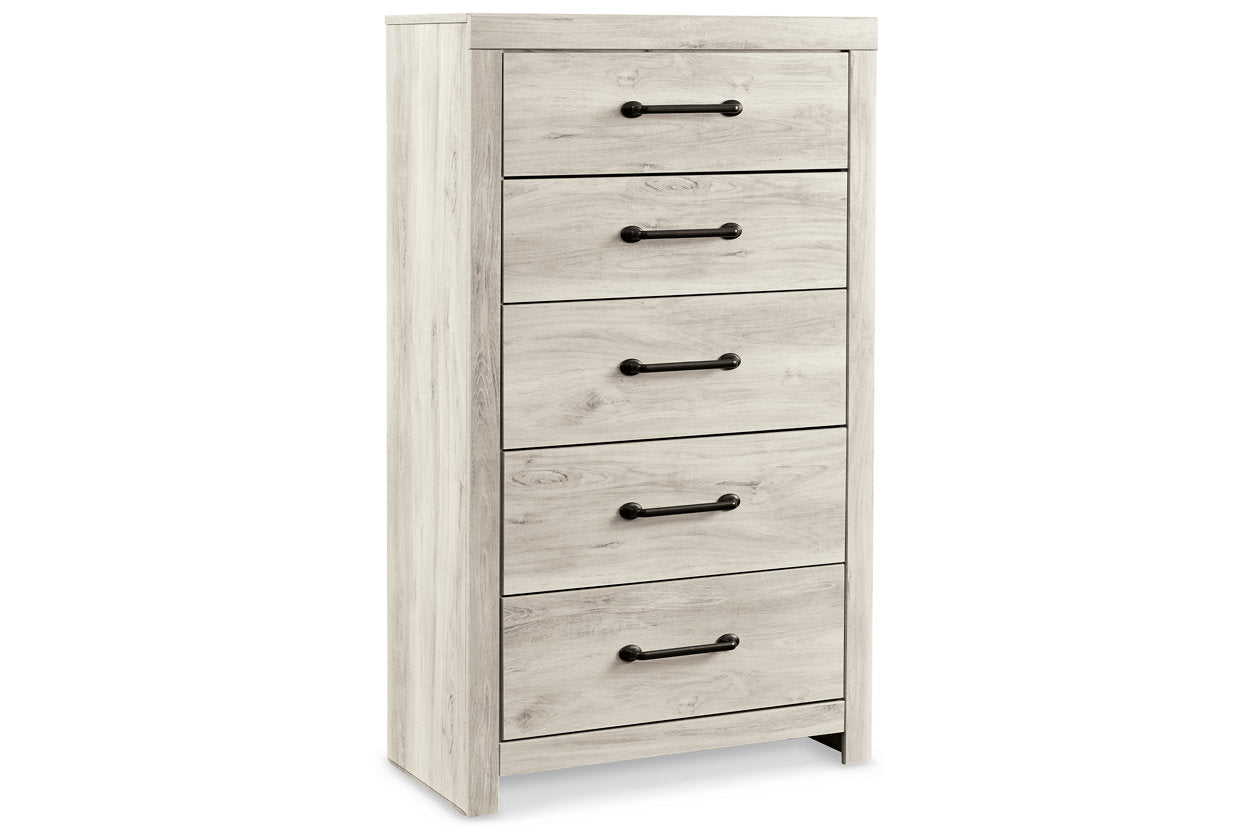 Cambeck Whitewash Chest of Drawers - B192-46 - Bien Home Furniture & Electronics