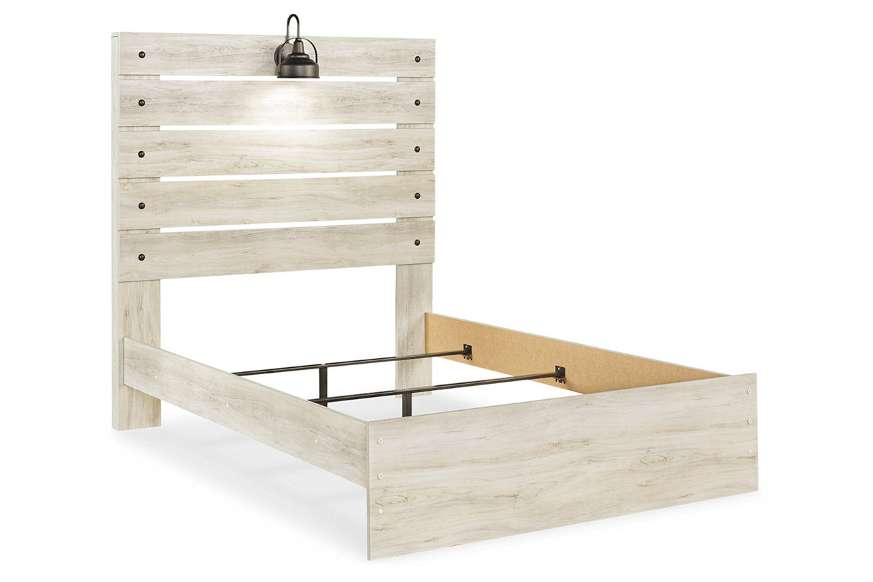 Cambeck Whitewash Full Panel Bed - SET | B192-84 | B192-86 | B192-87 - Bien Home Furniture & Electronics