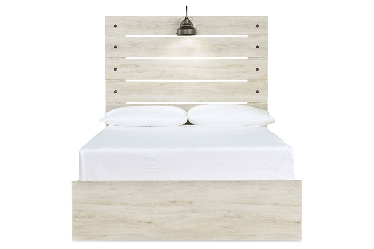 Cambeck Whitewash Full Panel Bed - SET | B192-84 | B192-86 | B192-87 - Bien Home Furniture & Electronics
