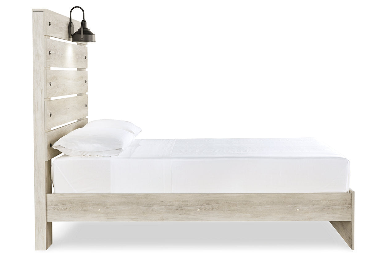 Cambeck Whitewash Full Panel Bed - SET | B192-84 | B192-86 | B192-87 - Bien Home Furniture & Electronics