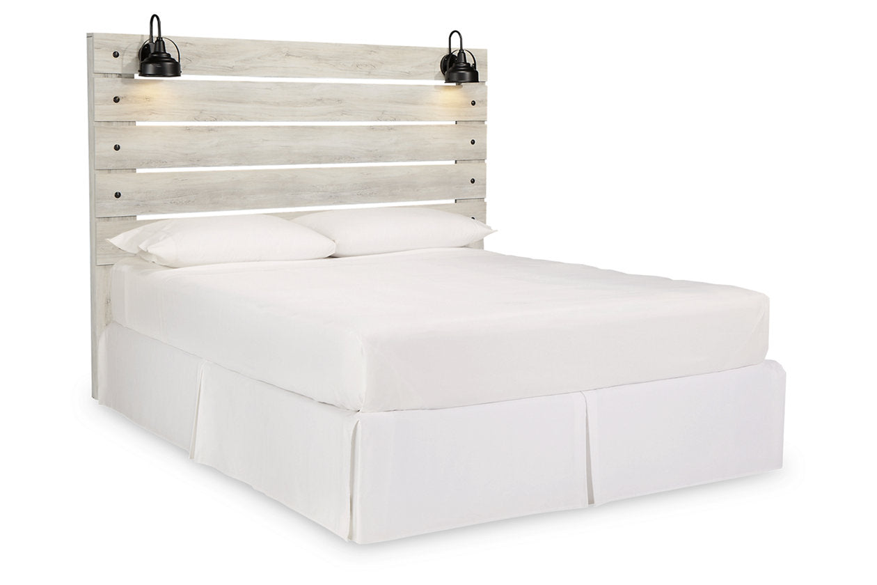 Cambeck Whitewash King Panel Headboard - B192-58 - Bien Home Furniture & Electronics