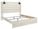 Cambeck Whitewash King Panel Rails - B192-97 - Bien Home Furniture & Electronics
