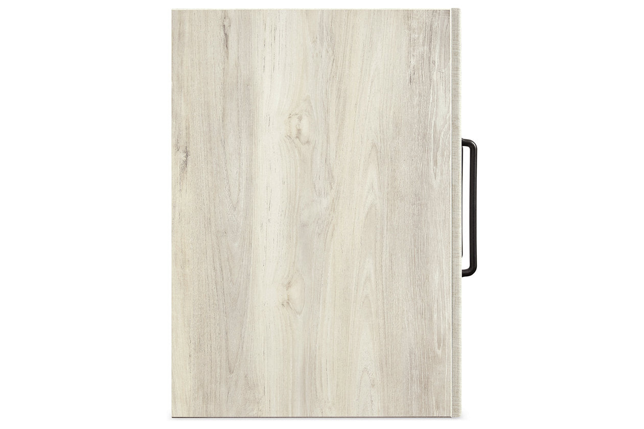 Cambeck Whitewash Narrow Chest of Drawers - B192-11 - Bien Home Furniture & Electronics