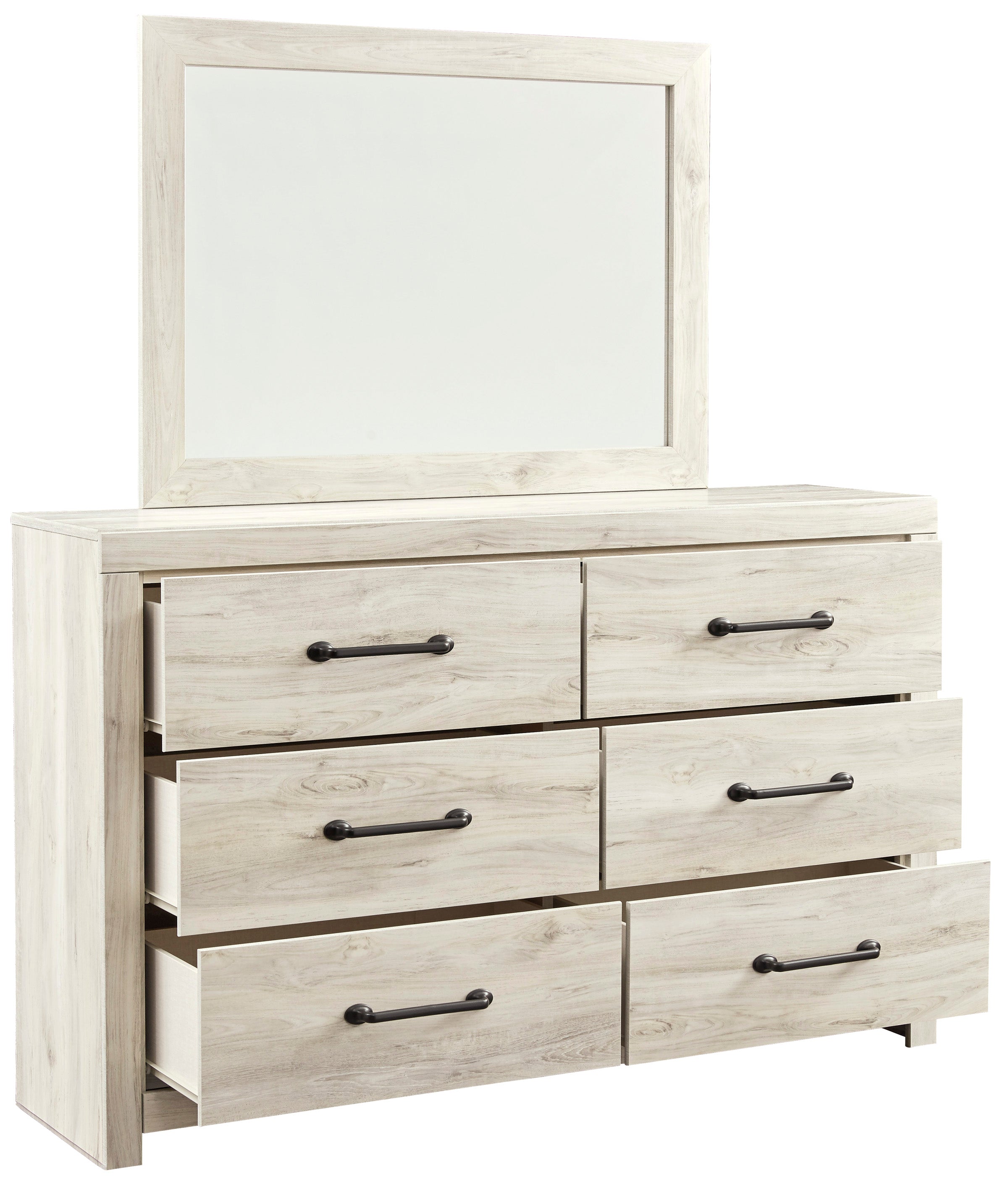 Cambeck Whitewash Panel Bedroom Set - SET | B192-56 | B192-58 | B192-97 | B192-31 | B192-36 | B192-92 | B192-46 - Bien Home Furniture & Electronics