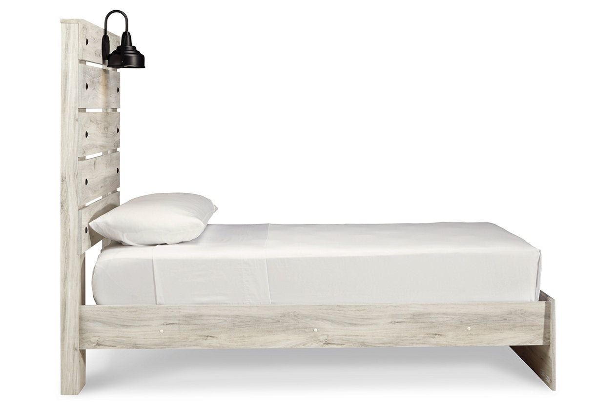 Cambeck Whitewash Twin Panel Bed - SET | B192-52 | B192-53 | B192-83 - Bien Home Furniture & Electronics