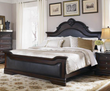 Cambridge Eastern King Panel Bed Cappuccino/Brown - 203191KE - Bien Home Furniture & Electronics