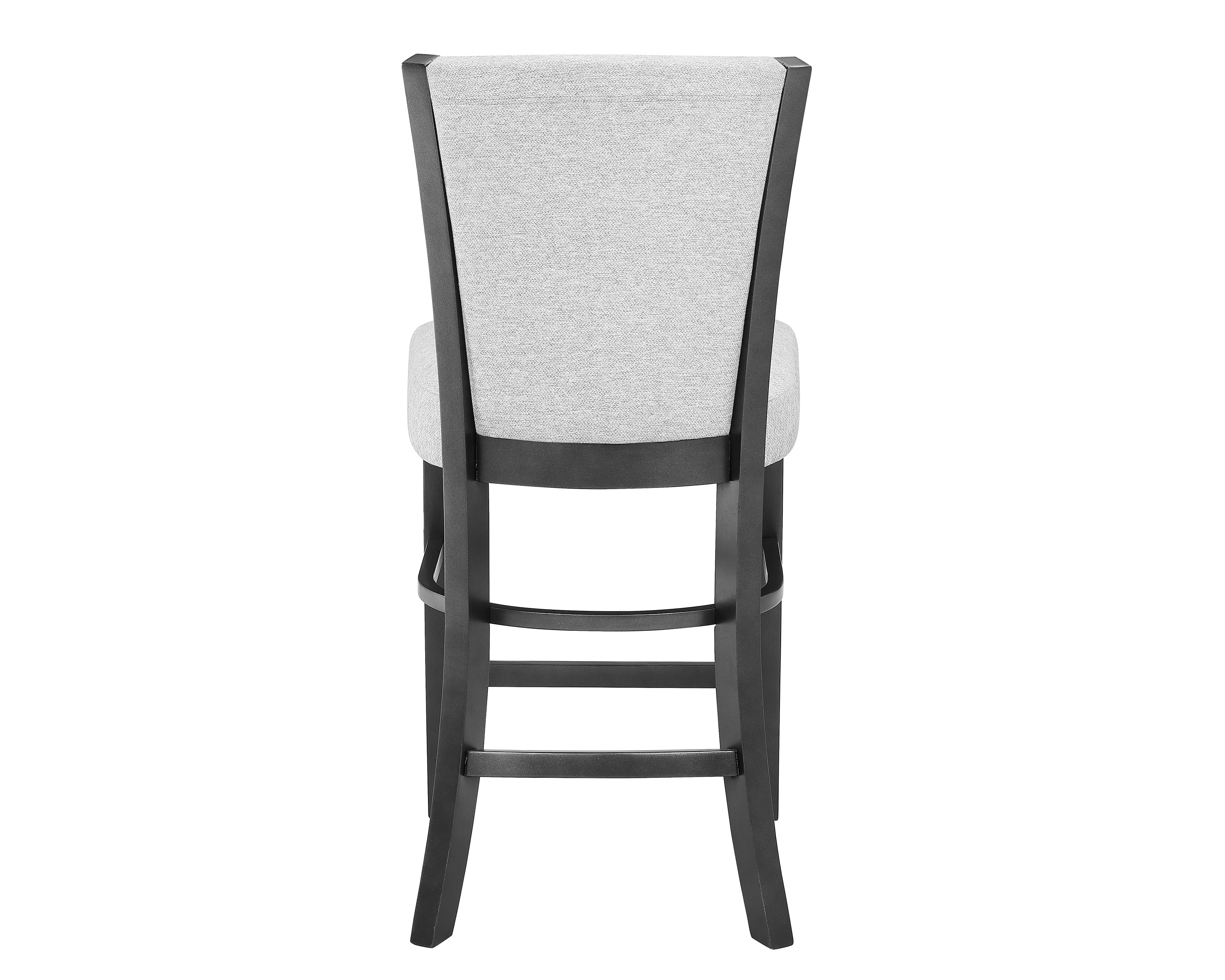 Camelia Dove Gray Round Counter Height Dining Set - SET | 1716DVT-54-BSL | 1716DVT-54RD-GL | 1716DV-S-24(2) - Bien Home Furniture & Electronics