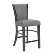 Camelia Gray/Gray Counter Height Chair, Set of 2 - 1716S-24 - Bien Home Furniture & Electronics