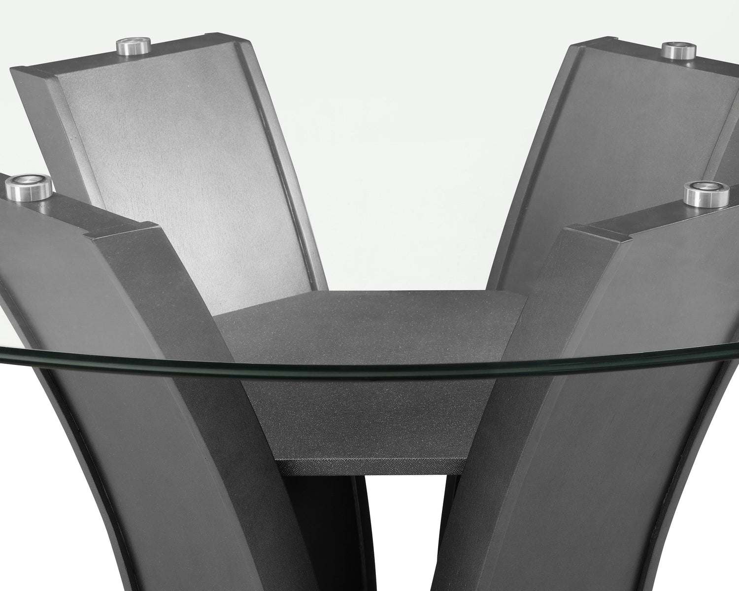 Camelia Gray Round Counter Height Table - SET | 1716T-54-BSL | 1716T-54RD-GL - Bien Home Furniture & Electronics