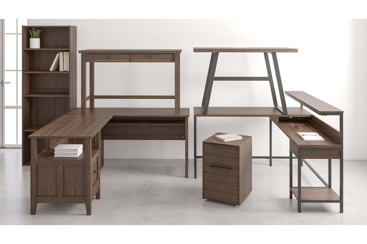 Camiburg Warm Brown 47&quot; Home Office Desk - H283-10 - Bien Home Furniture &amp; Electronics