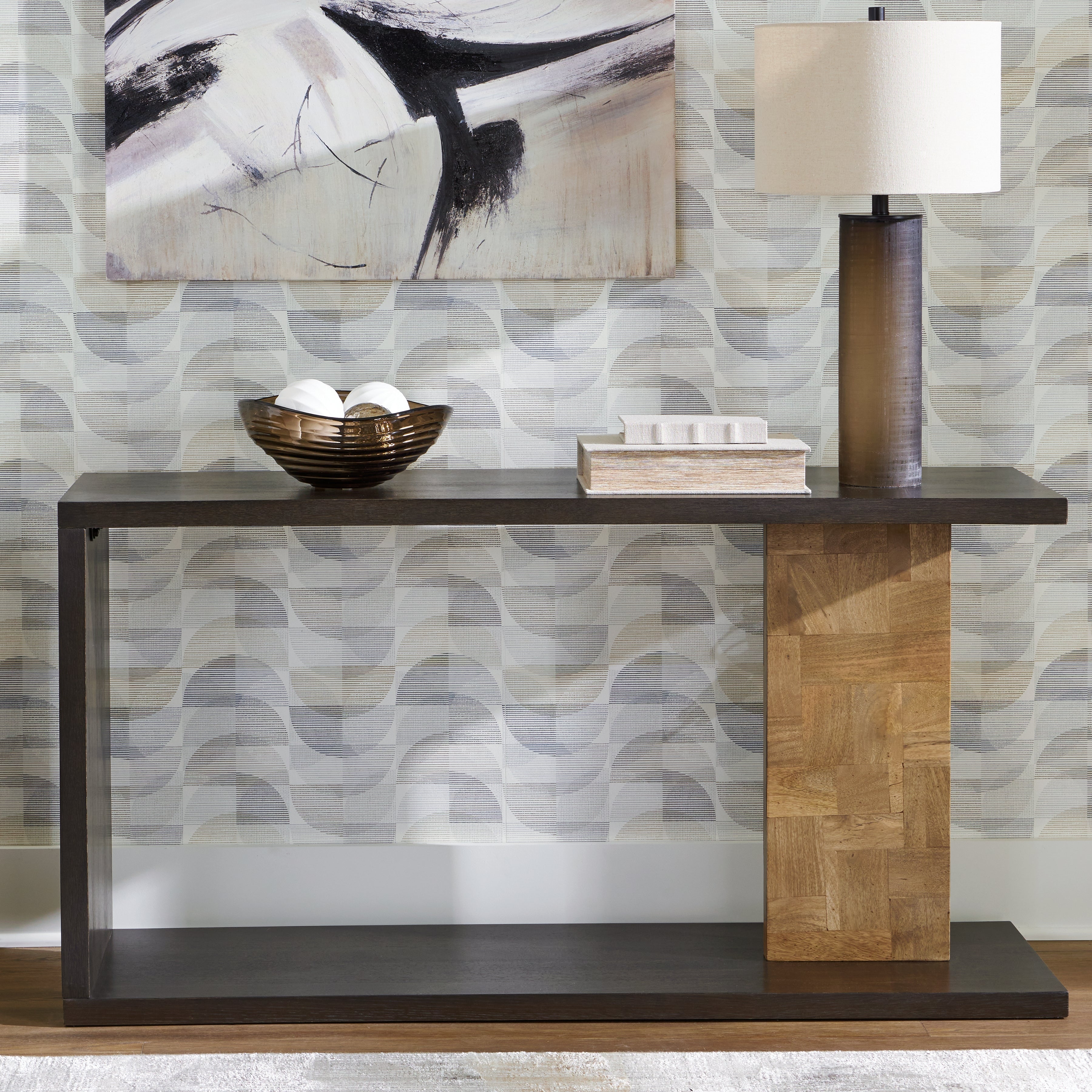 Camlett Brown Console Sofa Table - A4000594 - Bien Home Furniture & Electronics