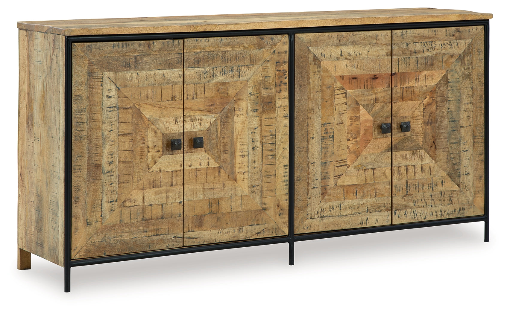 Camney Brown/Black Accent Cabinet - A4000581 - Bien Home Furniture & Electronics
