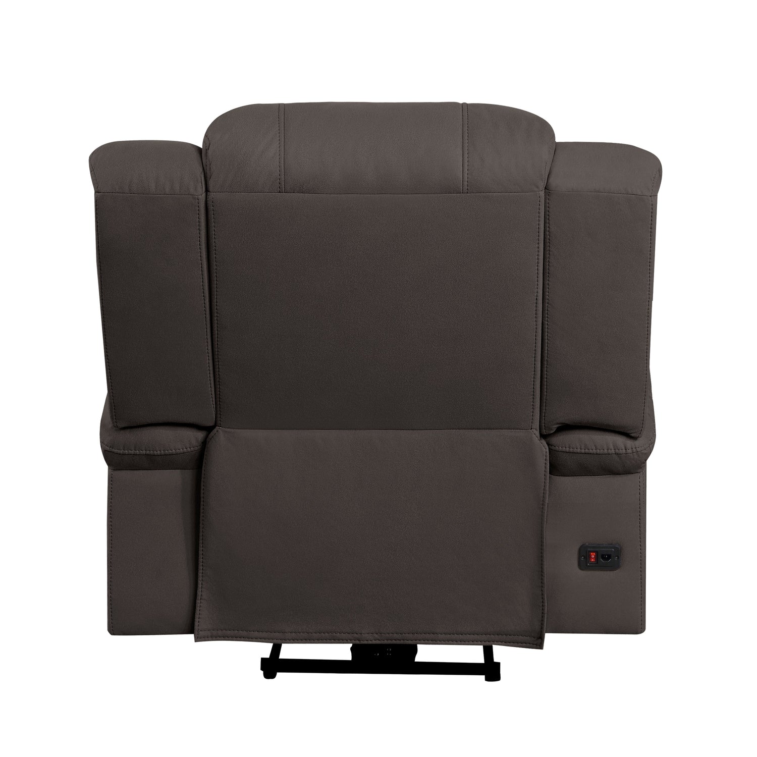 Camryn Chocolate Power Reclining Chair - 9207CHC-1PW - Bien Home Furniture &amp; Electronics