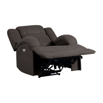 Camryn Chocolate Power Reclining Chair - 9207CHC-1PW - Bien Home Furniture &amp; Electronics