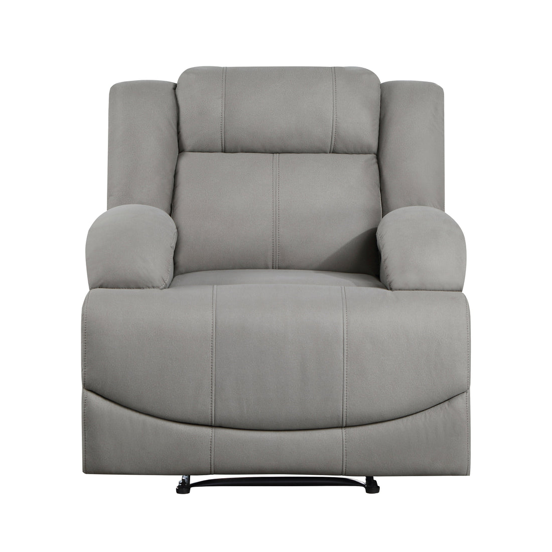 Camryn Gray Reclining Chair - 9207GRY-1 - Bien Home Furniture &amp; Electronics
