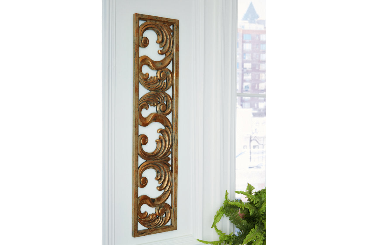 Candelario Natural Wall Decor - A8010286 - Bien Home Furniture & Electronics