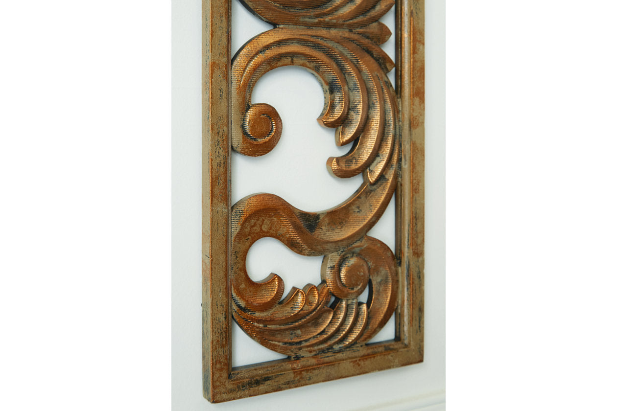 Candelario Natural Wall Decor - A8010286 - Bien Home Furniture & Electronics