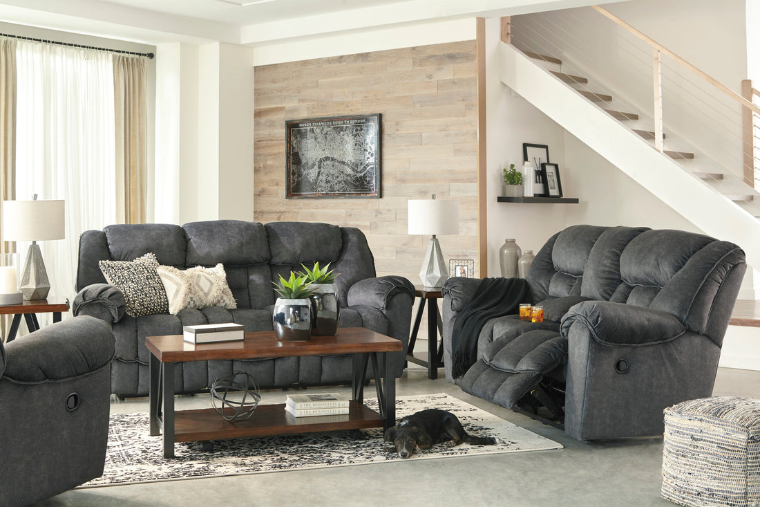 Capehorn Granite Reclining Living Room Set - SET | 7690288 | 7690294 - Bien Home Furniture &amp; Electronics