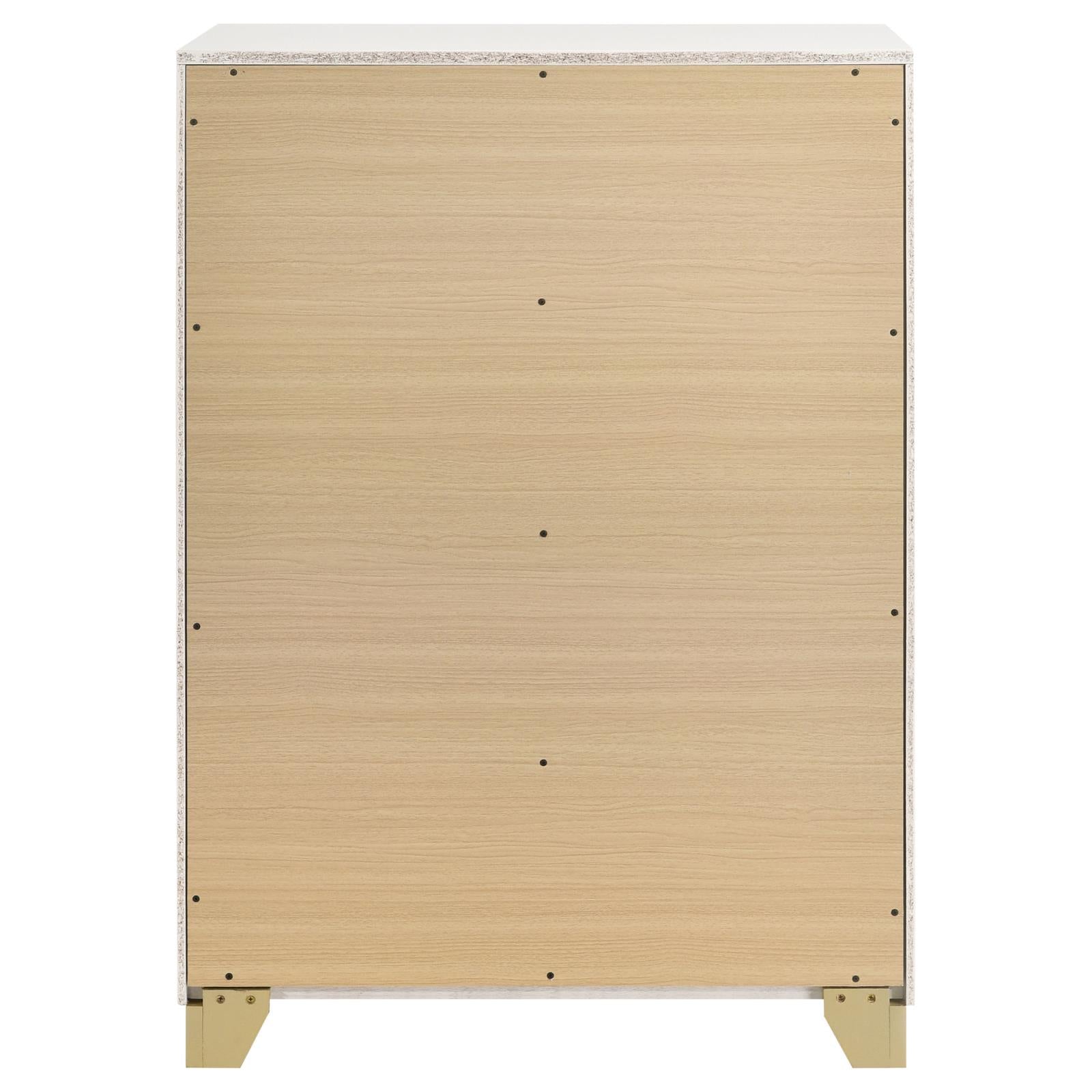 Caraway 4-drawer Bedroom Chest White - 224775 - Bien Home Furniture & Electronics