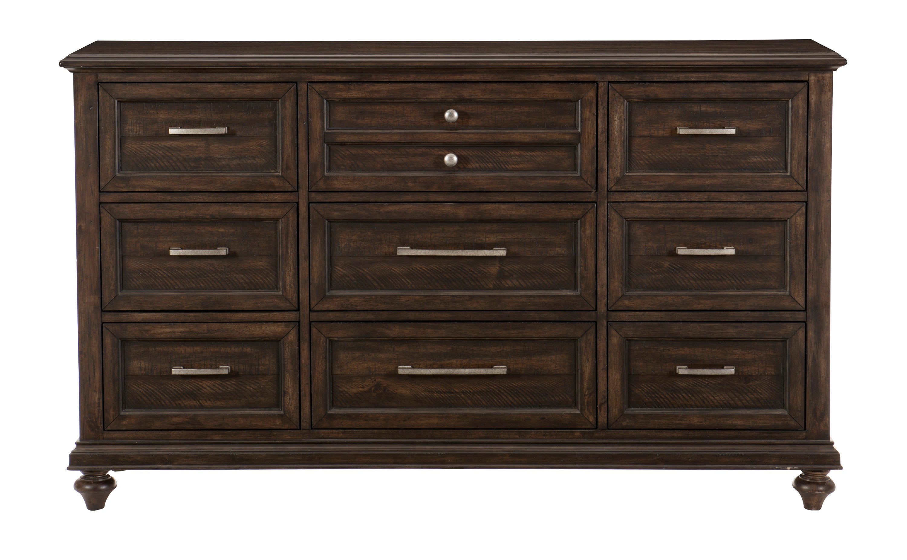 Cardano Driftwood Charcoal Dresser - 1689-5 - Bien Home Furniture & Electronics