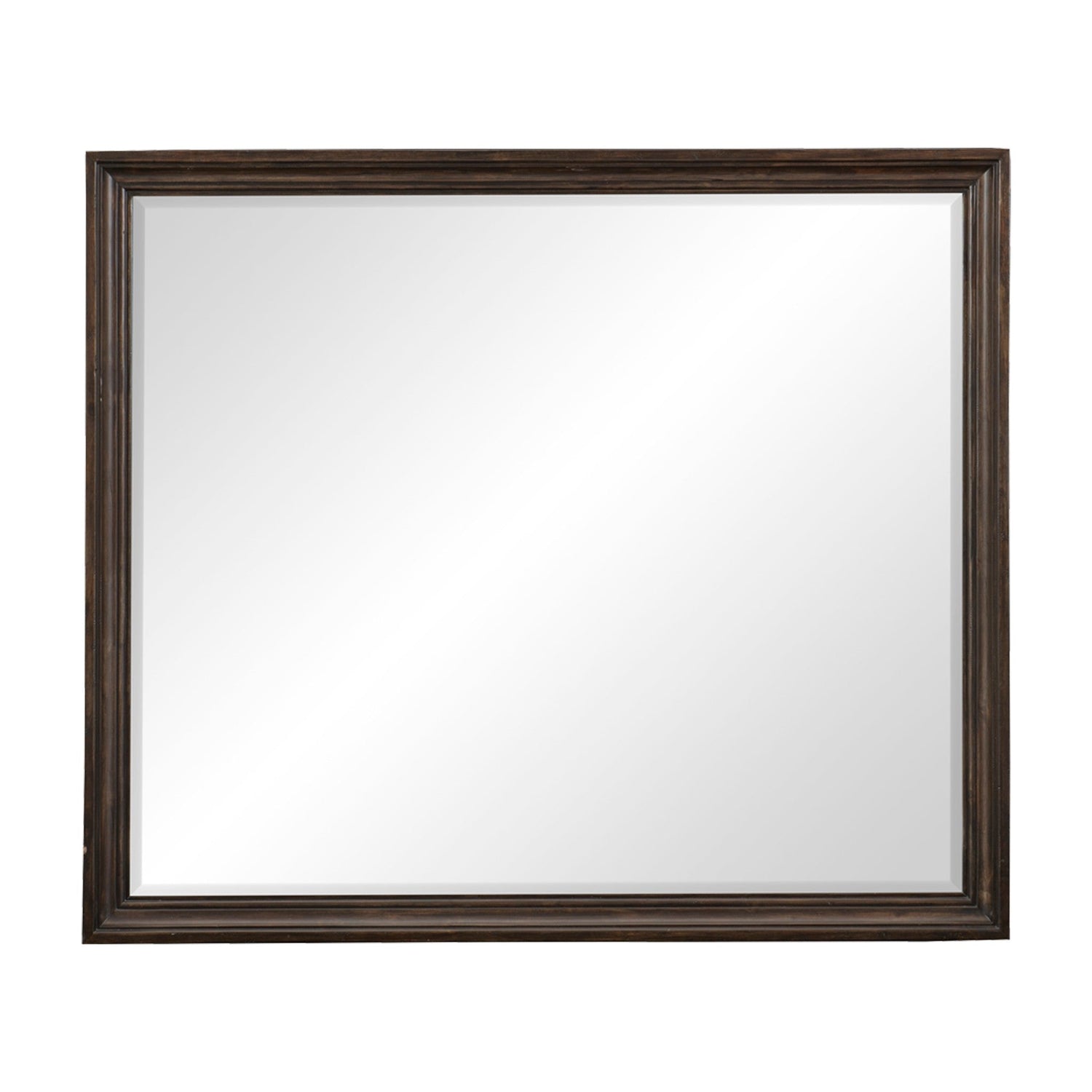 Cardano Driftwood Charcoal Mirror (Mirror Only) - 1689-6 - Bien Home Furniture & Electronics