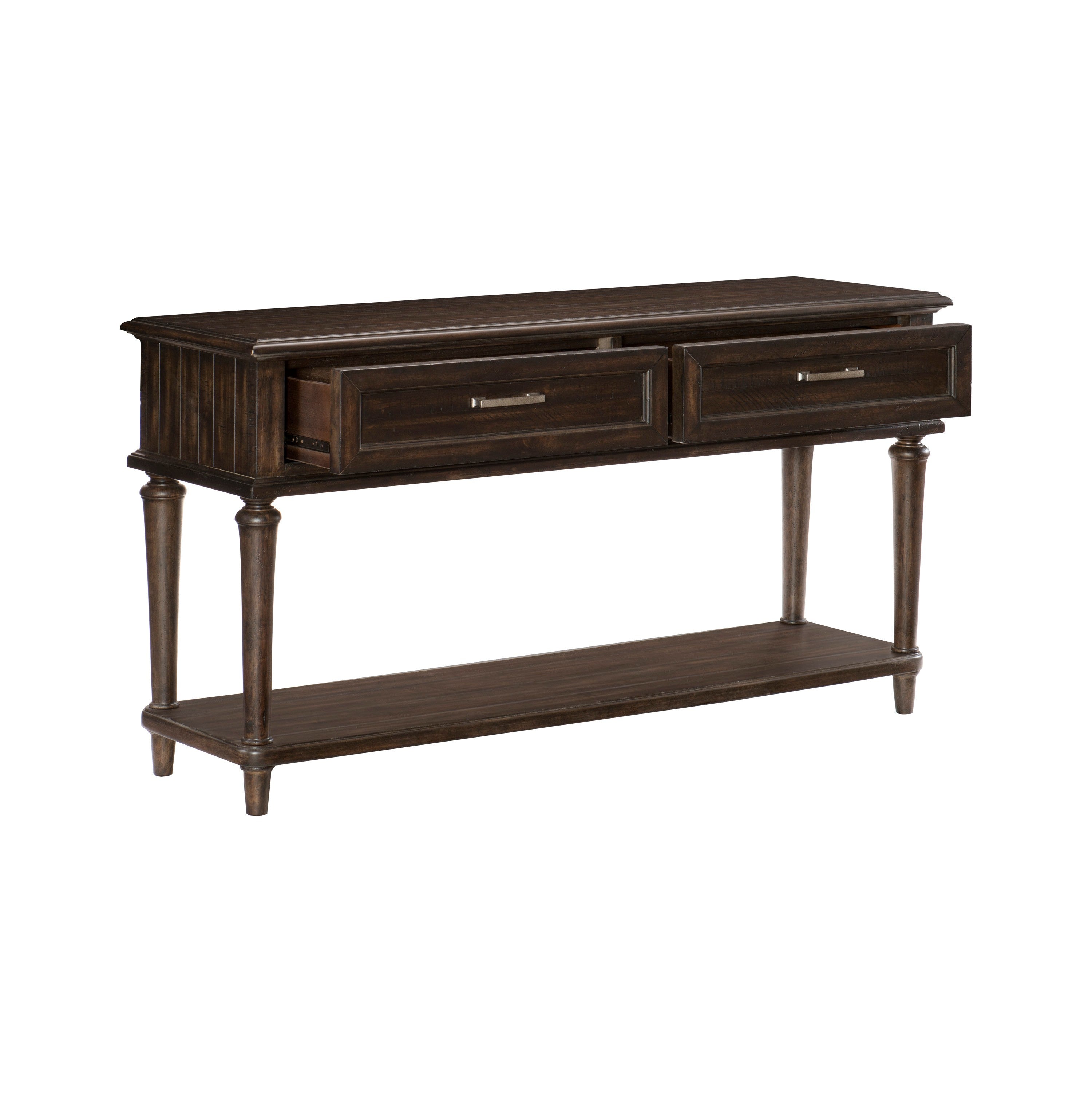 Cardano Driftwood Charcoal Sofa Table - 1689-05 - Bien Home Furniture & Electronics