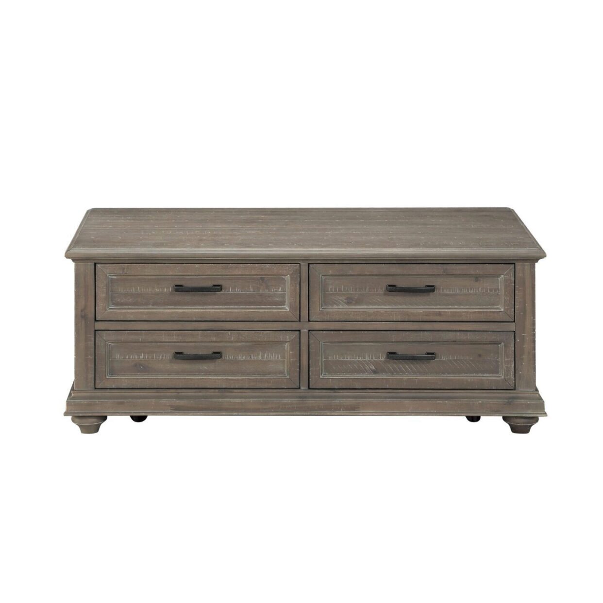 Cardano Driftwood Light Brown Wood Cocktail Table - 1689BR-30 - Bien Home Furniture & Electronics