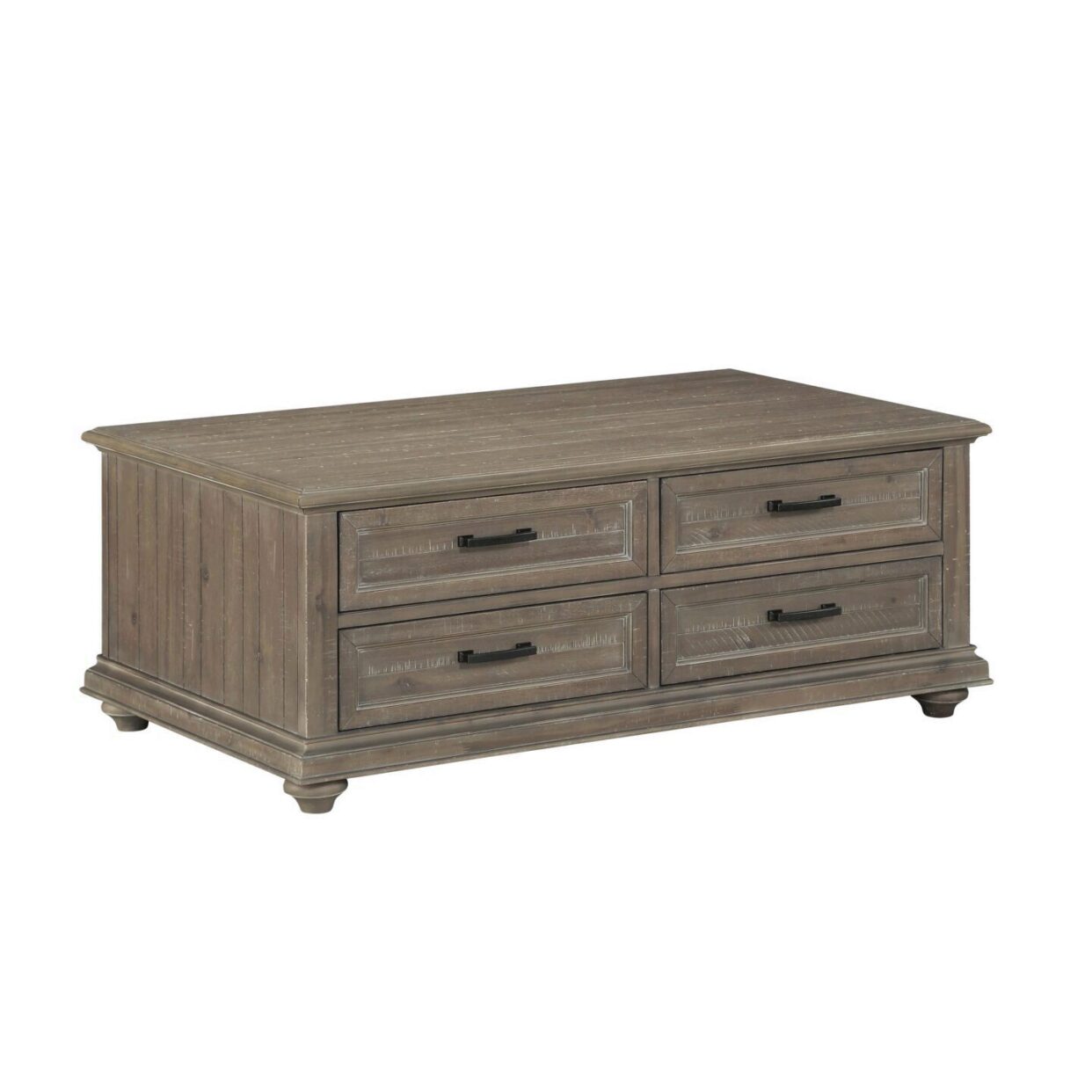 Cardano Driftwood Light Brown Wood Cocktail Table - 1689BR-30 - Bien Home Furniture & Electronics