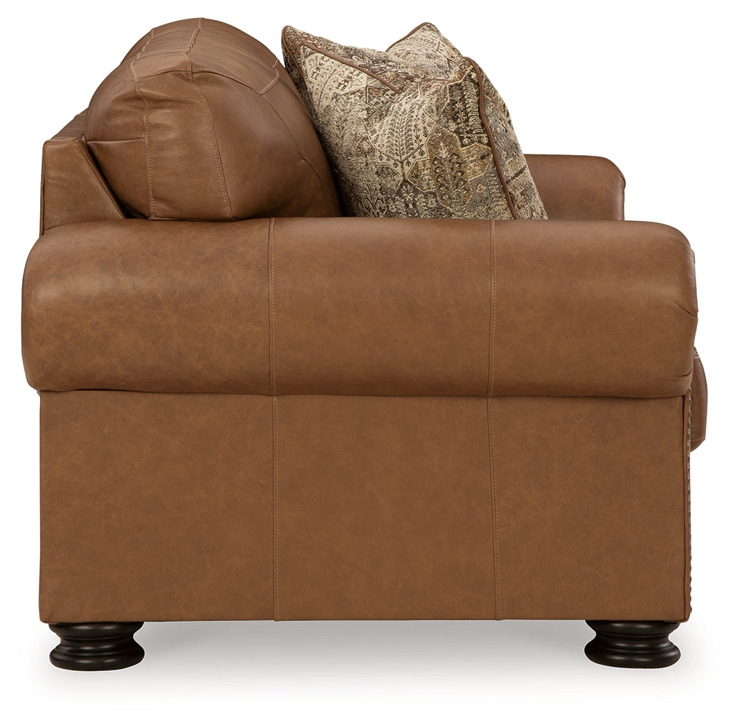Carianna Caramel Loveseat - 5760435 - Bien Home Furniture & Electronics
