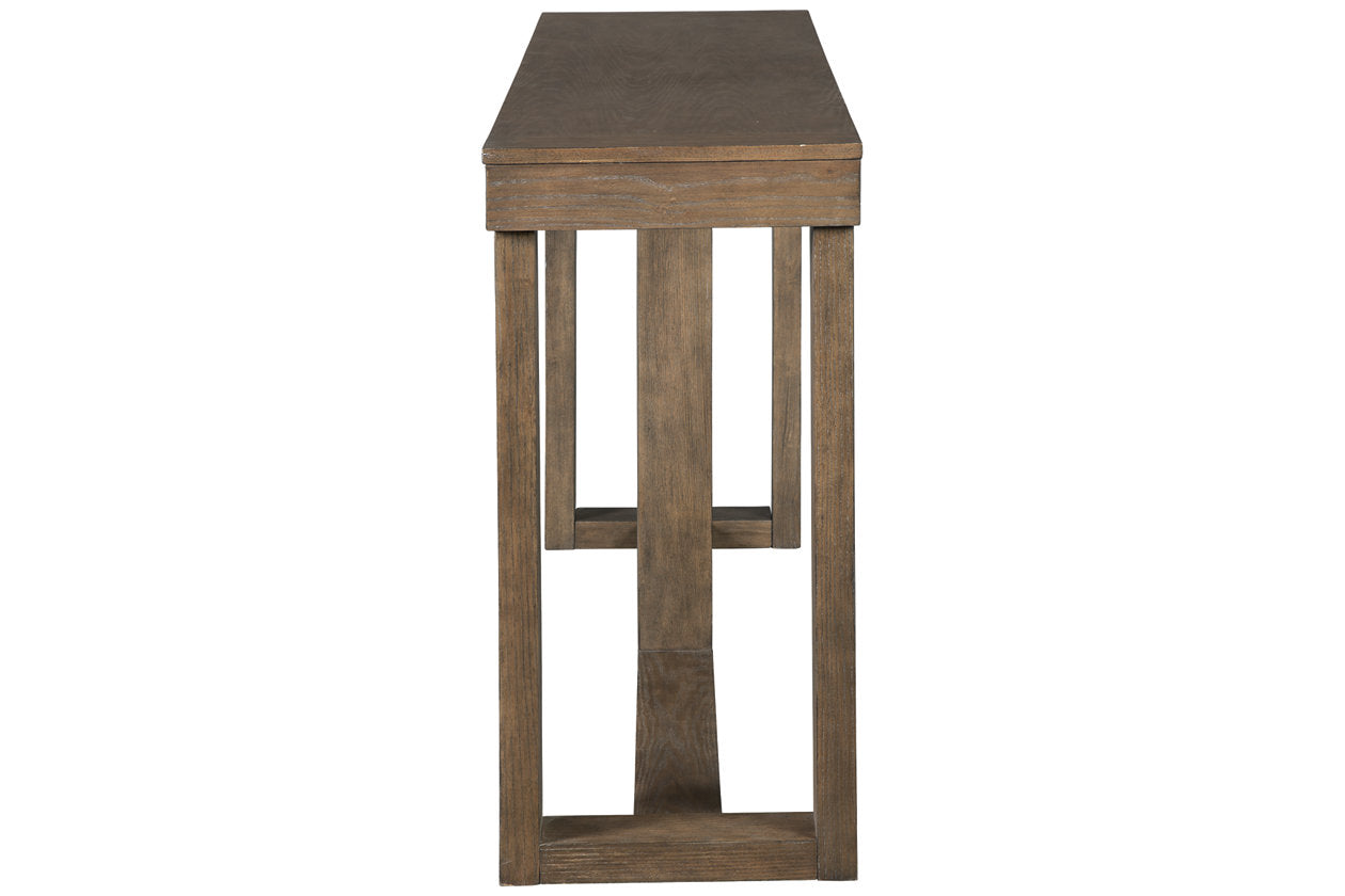 Cariton Gray Sofa/Console Table - T471-4 - Bien Home Furniture & Electronics