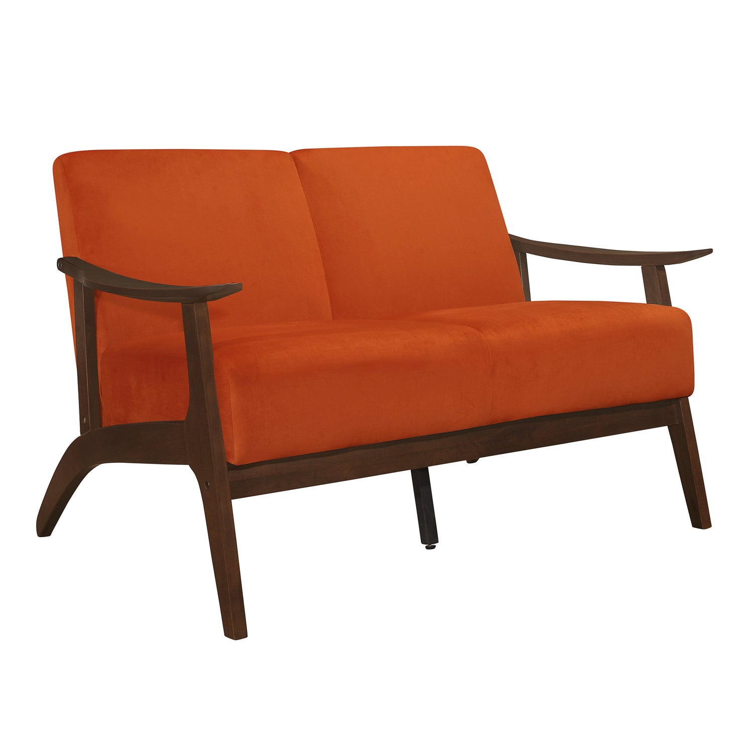 Carlson Orange Loveseat - 1032RN-2 - Bien Home Furniture &amp; Electronics
