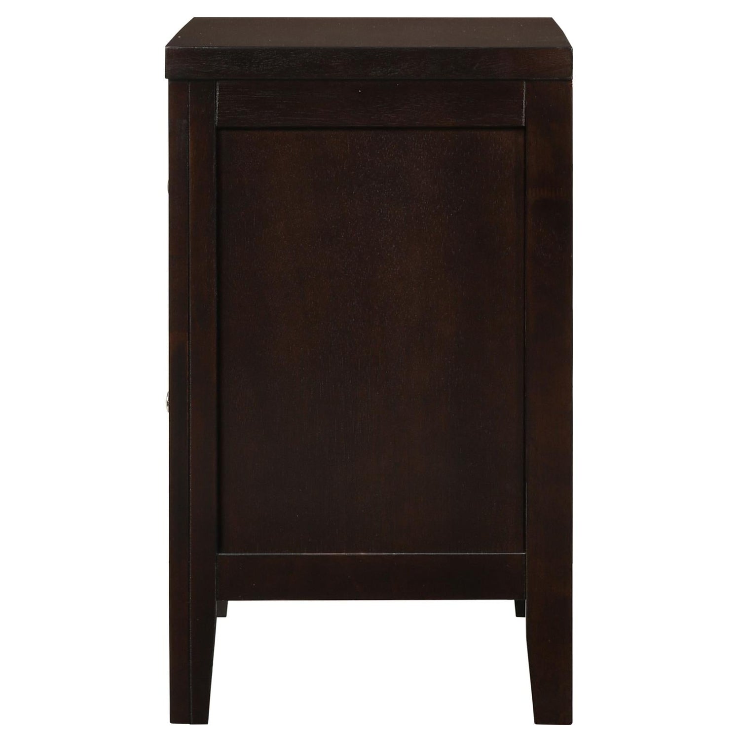 Carlton 2-Drawer Rectangular Nightstand Cappuccino - 202092 - Bien Home Furniture & Electronics