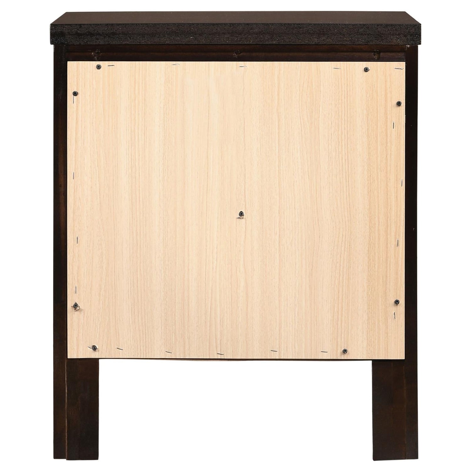Carlton 2-Drawer Rectangular Nightstand Cappuccino - 202092 - Bien Home Furniture & Electronics