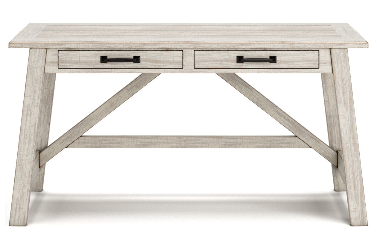 Carynhurst Whitewash 60" Home Office Desk - H755-44 - Bien Home Furniture & Electronics