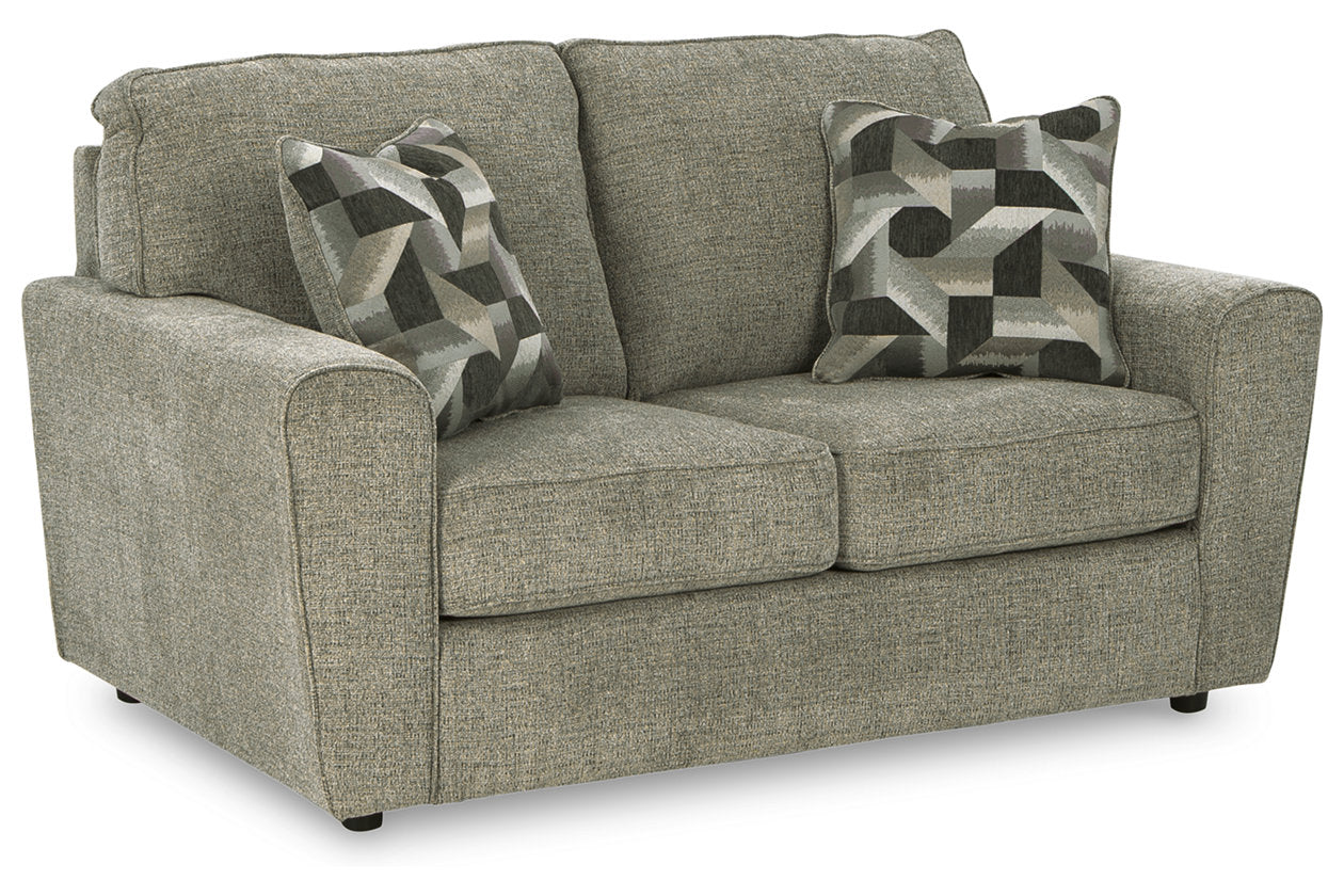 Cascilla Pewter Loveseat - 2680535 - Bien Home Furniture & Electronics