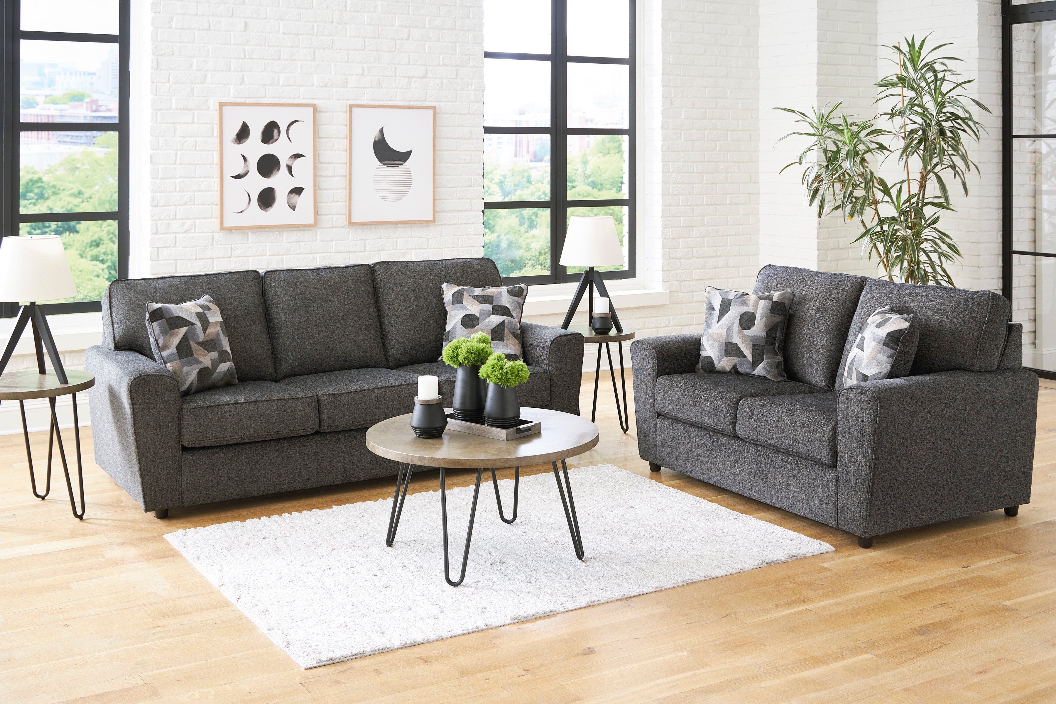Cascilla Slate Living Room Set - SET | 2680438 | 2680435 | 2680420 - Bien Home Furniture & Electronics