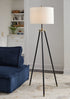 Cashner Black/Gold Finish Floor Lamp - L206101 - Bien Home Furniture & Electronics